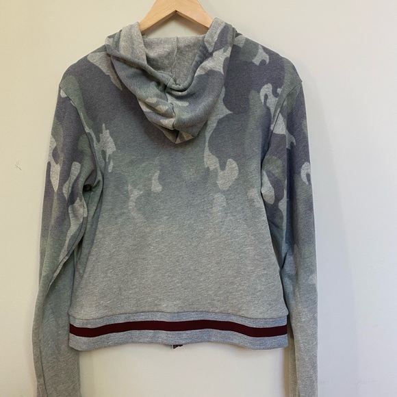 Dance & Marvel Full Zip Hoodie Jacket Camo Ombré Size Small - Picture 6 of 6
